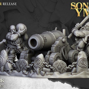 Dwarf Artillery from Highland Miniatures