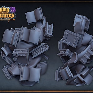 Swarm of Books by Roleplaying Miniatures