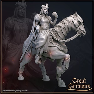 War, Horseman of the Apocalypse from &quot;Caravan&quot; by Great Grimoire Miniatures RPG