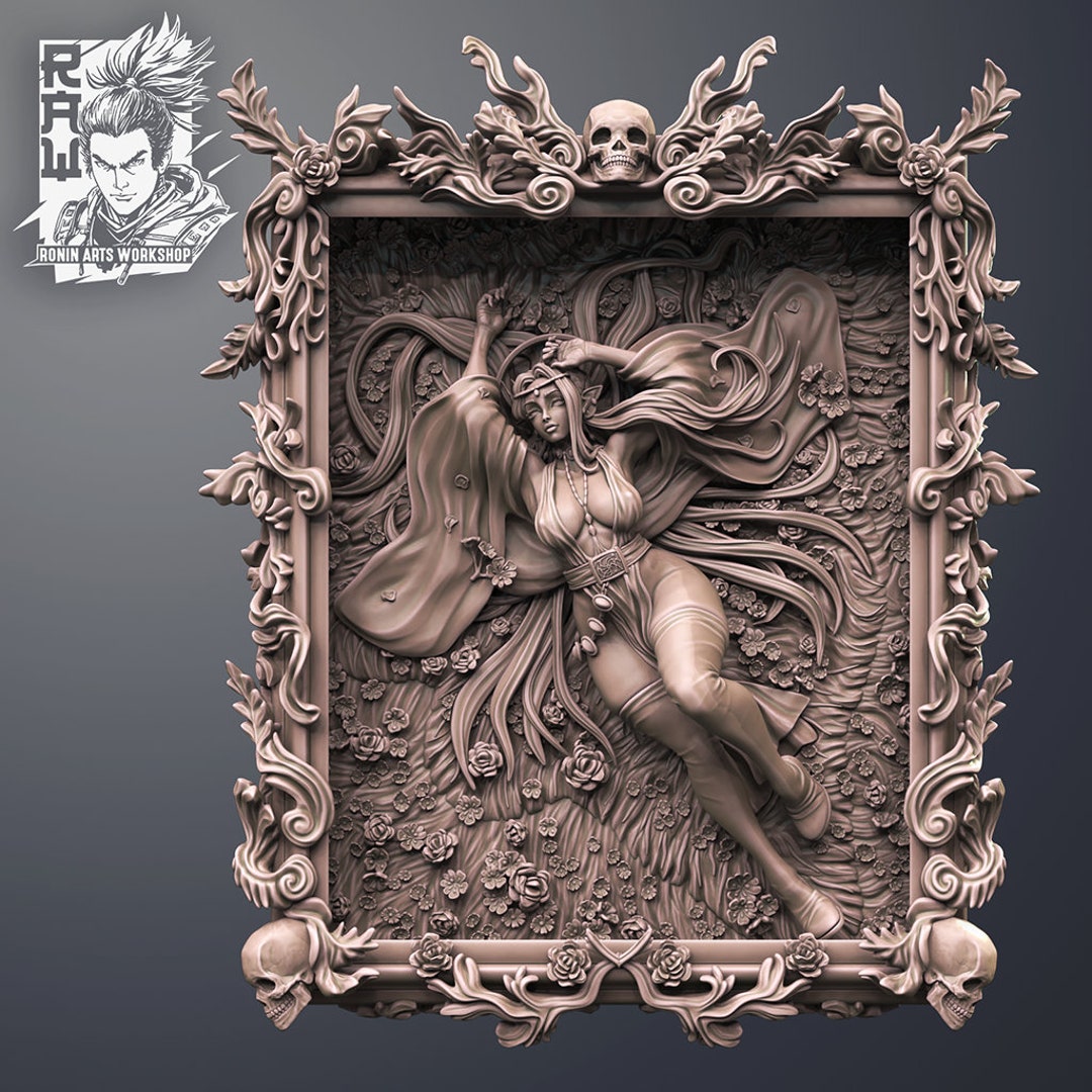 arkilia-pin-up-statue-model-kit-by-ronin-arts-workshop-etsy-singapore