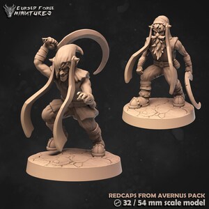 Red Caps by Cursed Forge Miniatures