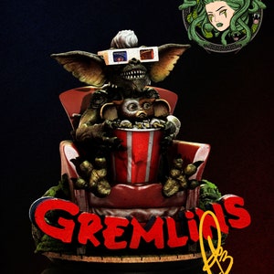 Gremlin Statue Model Kit by Creative Geek MB