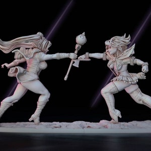 Magical Girls Collide by Gaz Miniatures