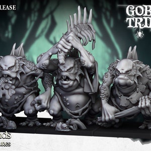 Swamp Trolls by Highland Miniatures