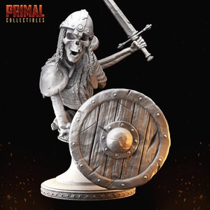 Skeleton Bust by Primal Collectibles Miniatures Heroquest RPG