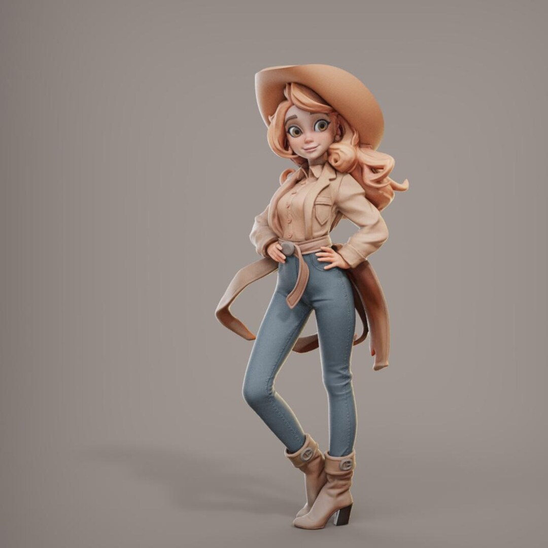Reaper: Chronoscope: Victoria Jacobs, Cowgirl (metal) Unpainted