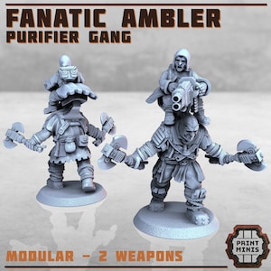 Fanatic Ambler Purifier Gang by Print Minis Miniatures