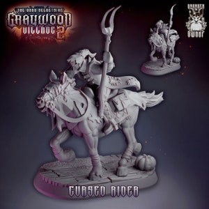 Night Rider from &quot;Graywood Village&quot; by Drunken Dwarf Miniatures