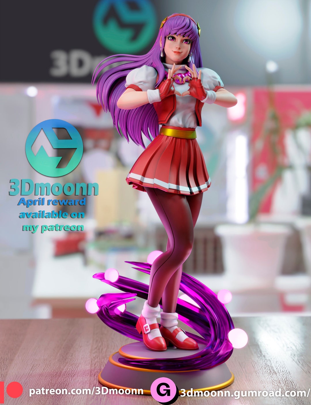 Athena Statue Model Kit by 3dmoonn - Etsy