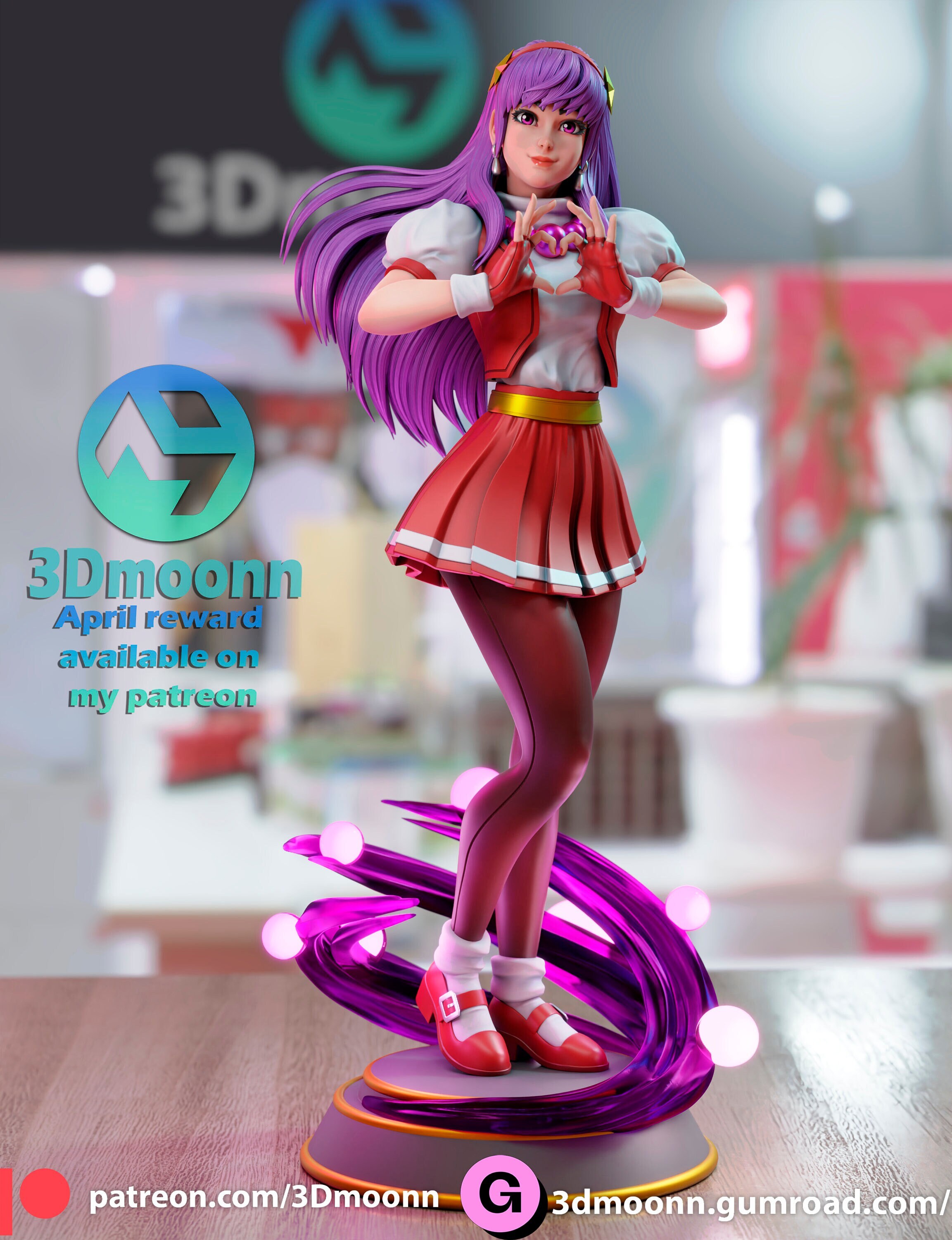 Athena Statue Model Kit by 3dmoonn - Etsy