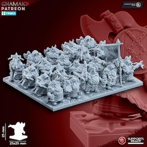 Dwarf Rangers with crossbows by Ghamak Miniatures