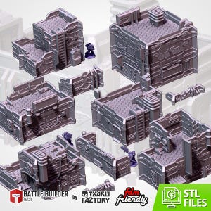 City Sci-Fi by Txarli Factory Terrain