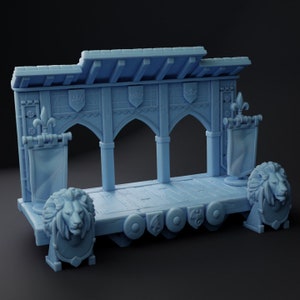 Lion Stage from Tavern Rock Band by Twin Goddess Miniatures