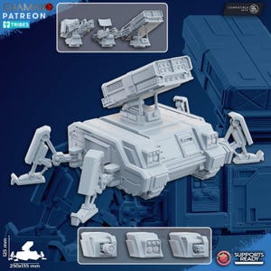 Tactical Artillery tank by Ghamak Miniatures