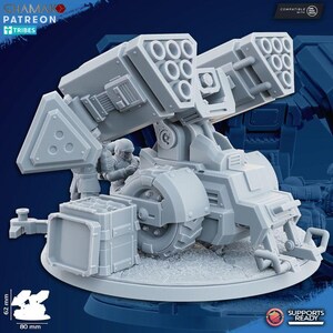 Freedom Guard Multi Rocket Launcher by Ghamak Miniatures