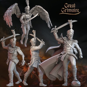 General Nutcracker and Hussars from &quot;Macabre Dance of Tails & Sabers&quot; by Great Grimoire Miniatures