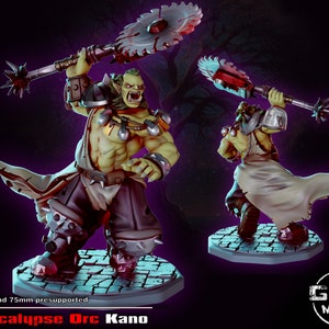 Apocalypse Orc by Gaz Pin Up Miniatures
