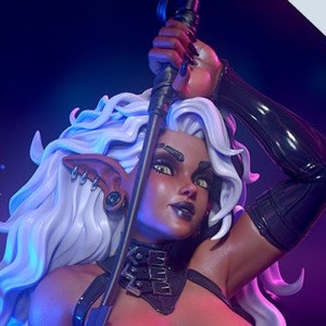 Akira Dark Elf Pin Up Ronin Arts Workshop