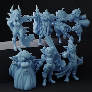 Goblin Adventurers by Twin Goddess Miniatures