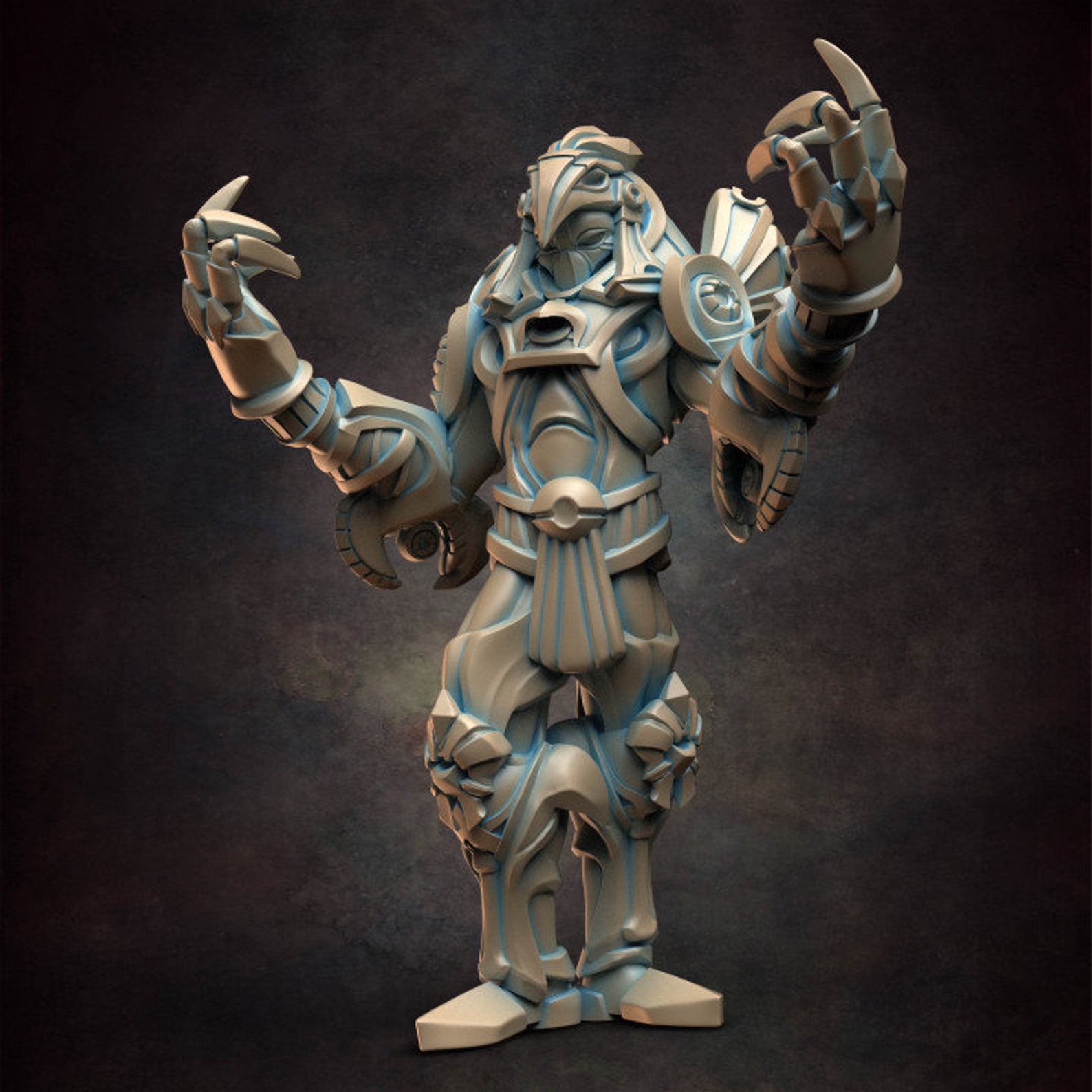 Sharp Ancient Golems From golems of Eqypt by Red - Etsy