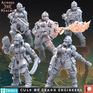 Cult of Death Engineers by Across the Realms Miniatures