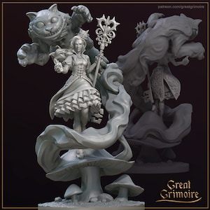 Alice the Wishmaster from &quot;Alice in Nightmareland&quot; by Great Grimoire Miniatures