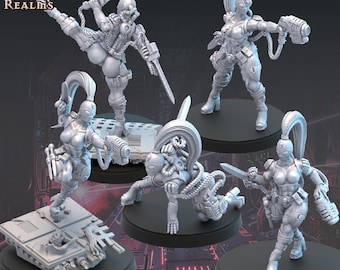 Shadowblade Assassins by Across the Realms Miniatures