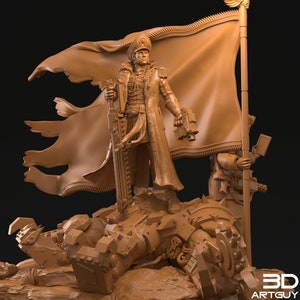 The Space Officer by 3DArtGuy Miniatures