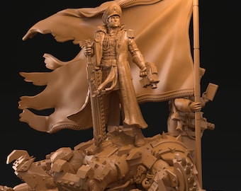 The Space Officer by 3DArtGuy Miniatures