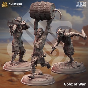 Gobz of War from &quot;Orcish Incursion&quot; by DM Stash Miniatures