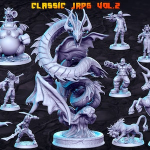 Classic JRPG Vol. 2 Part 1 by RN Estudio Miniatures