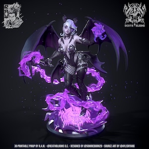 Deathblooms - Succubus Pin-Up Ronin Arts Workshop
