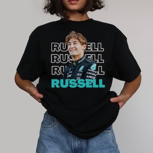 George Russel Shirt Formel 1 F1 Shirt Formel T-Shirt George Russel Shirt George Russel F1 Russel F1 Shirt Team Russel Mercedes Shirt