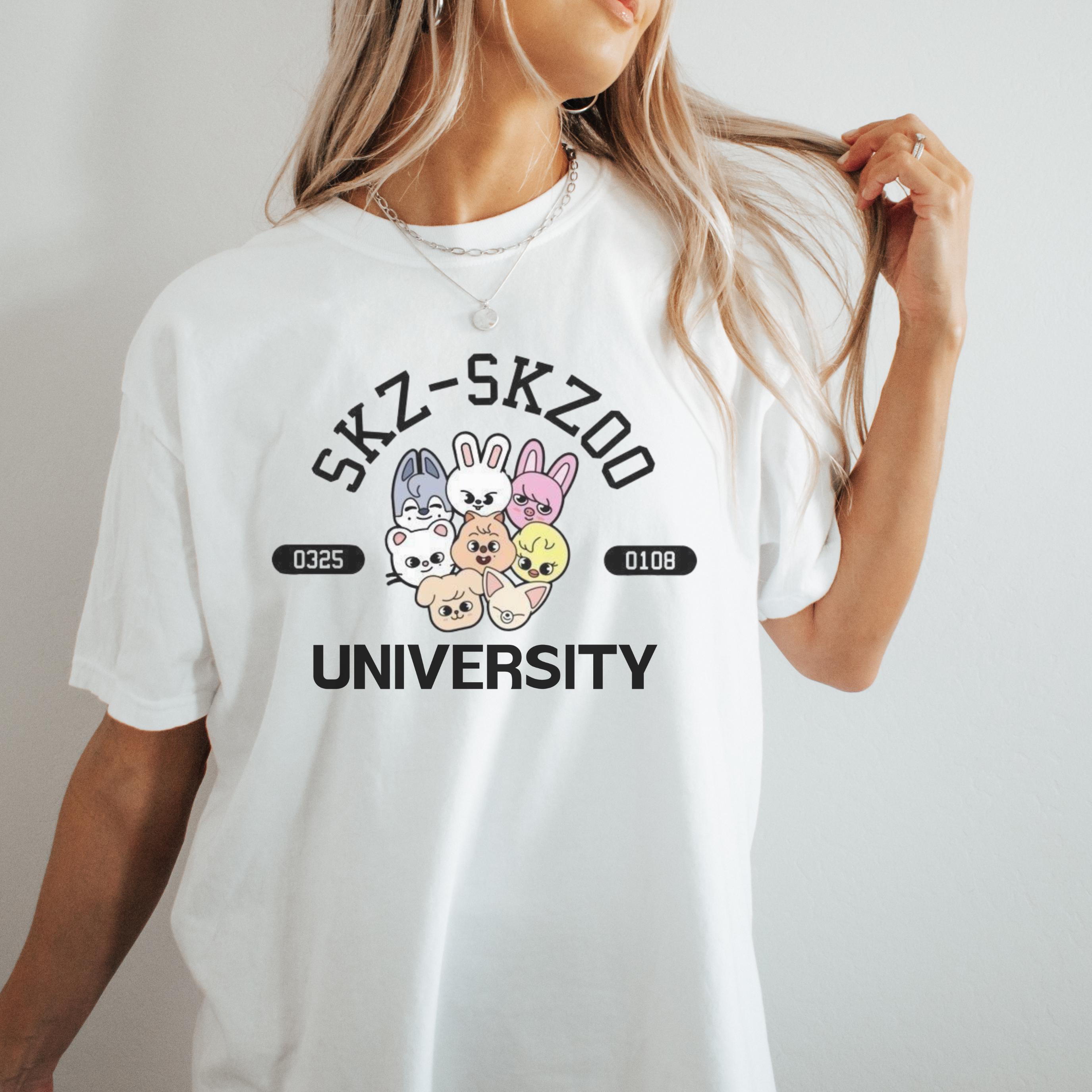 Skzoo Stray Kids Kpop Shirt Stray Kids Logo Shirt, Stray