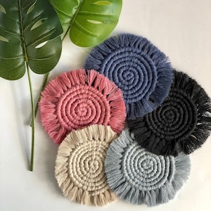 Macrame Coasters