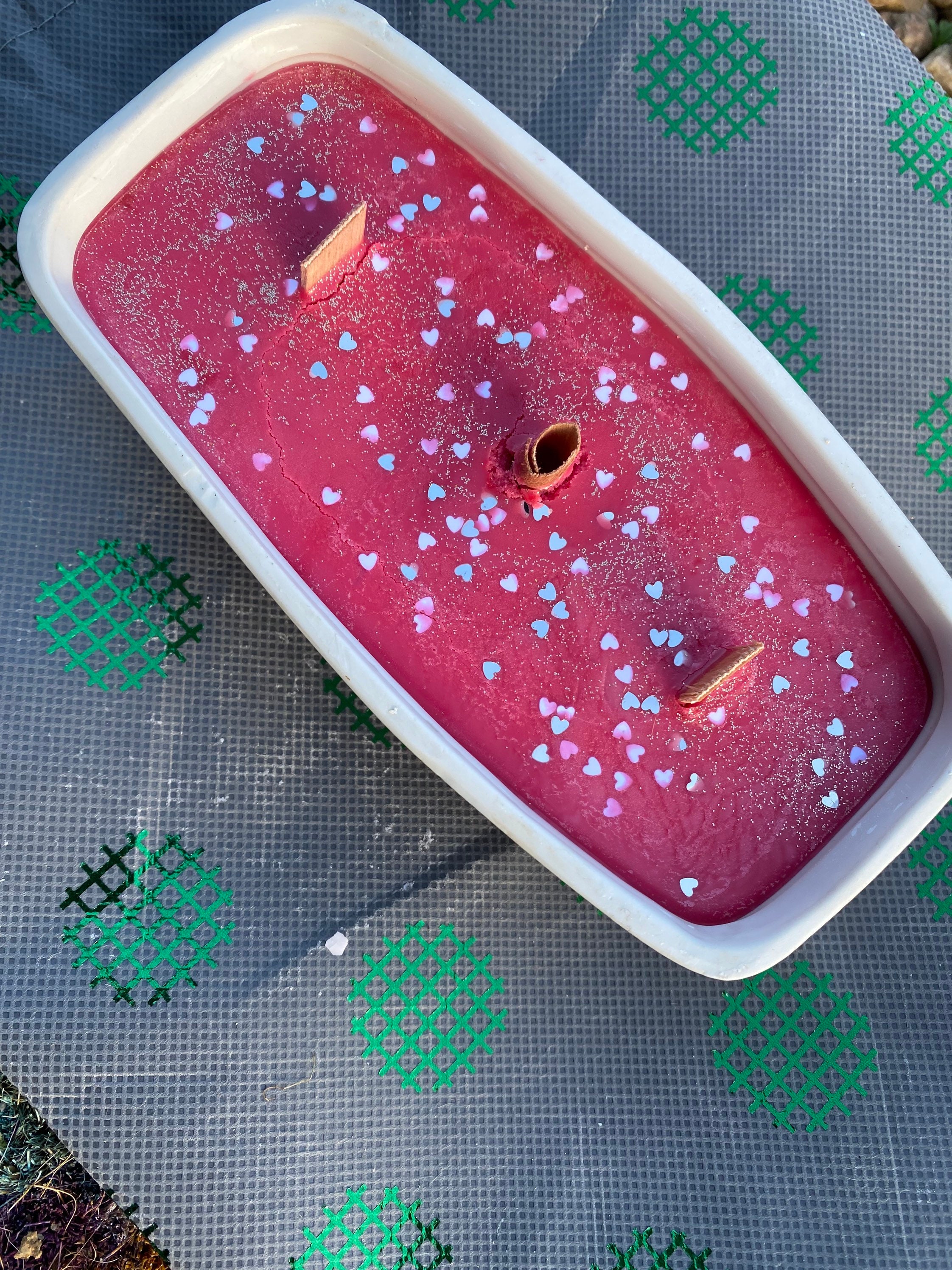 Bougie Trois Mèches Saint Valentin