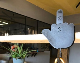 Middle Finger Key Holder