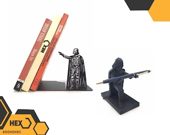 Darth Vader Bookend and Pen Holder Set: Star Wars Office Decor