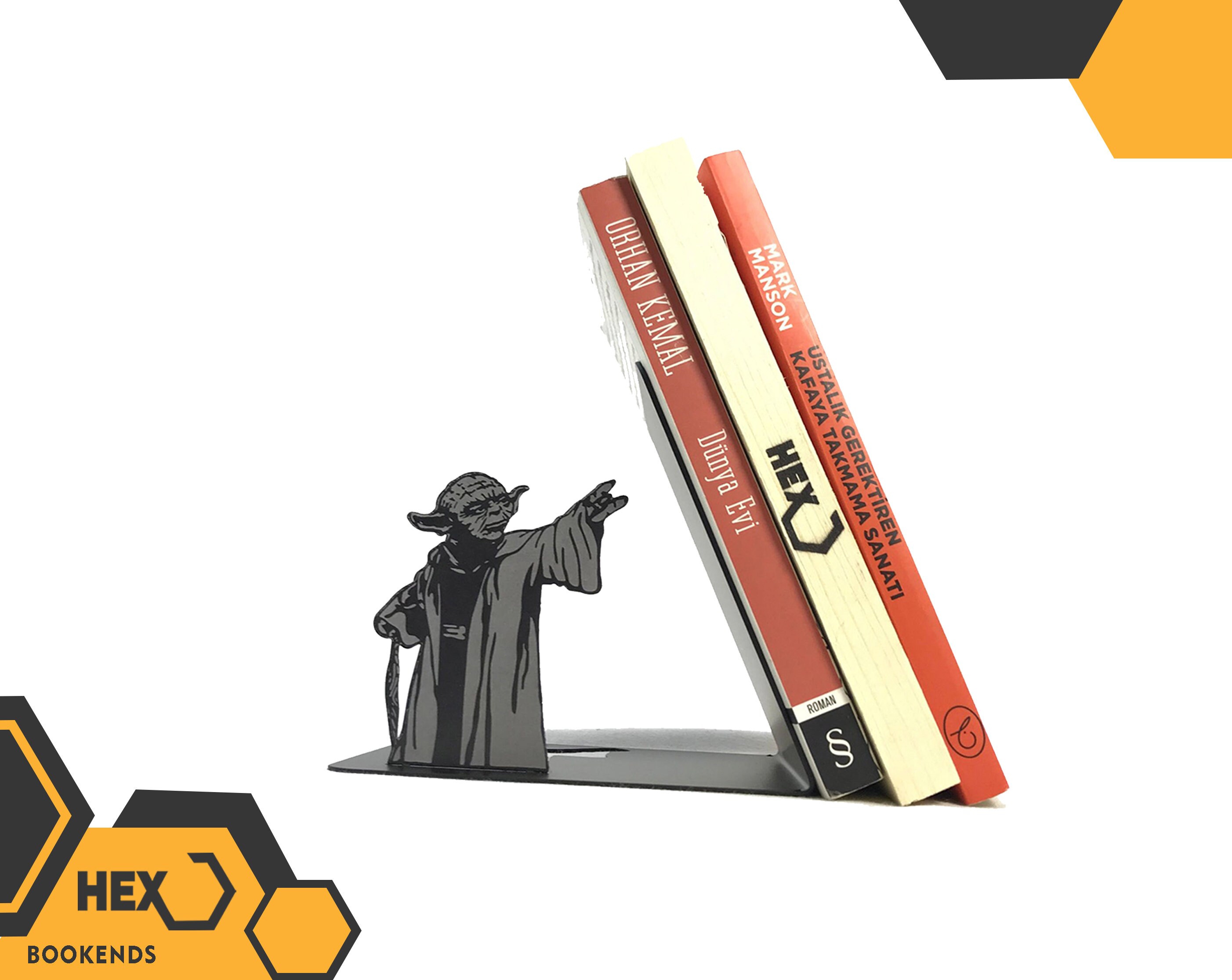 STAR WARS LOGO BOOKENDS Borders Exclusive GENTLE GIANT