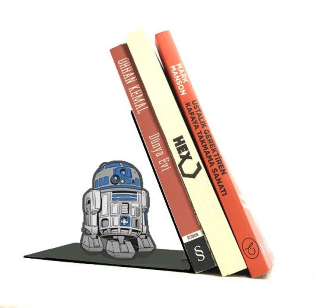 R2D2 Bookend: Star Wars Home Office Decor - Etsy