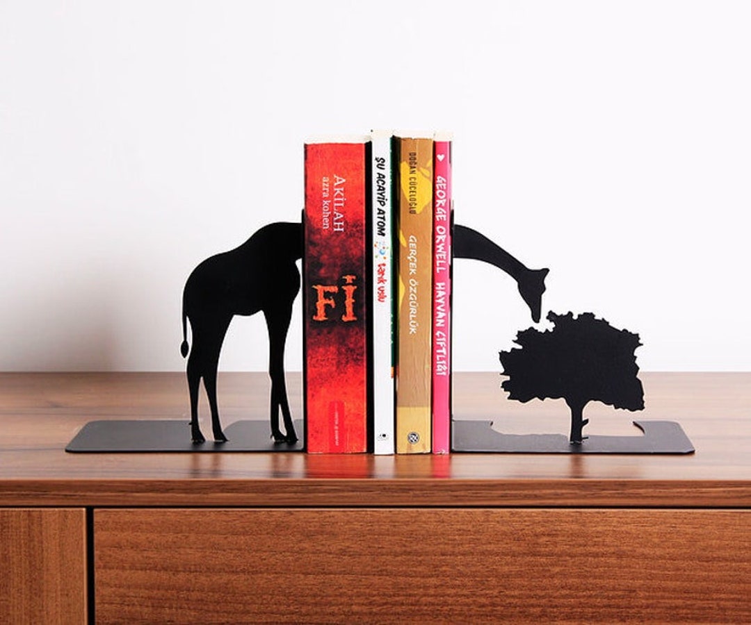 Giraffe Bookend/ Giraffe Book Support/ Book Holder/ Home Etsy