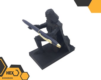 Star Wars Darth Vader Pen Holder, Office Desk Decor, 3d Printed