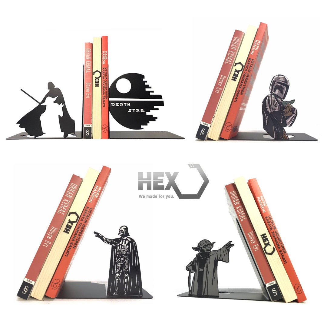 Star wars yoda metal bookend discount