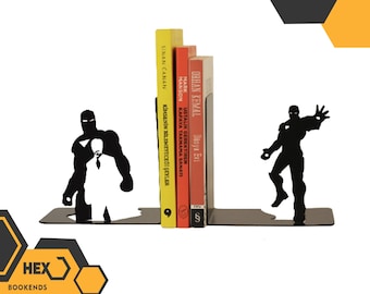 Ironman Buchstützen aus Metall: Avengers Super Hero Home Decor