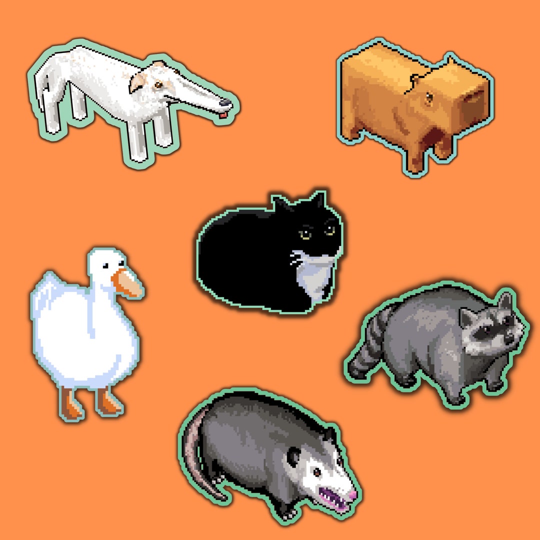 Pixel Papercraft - Capybara (new)