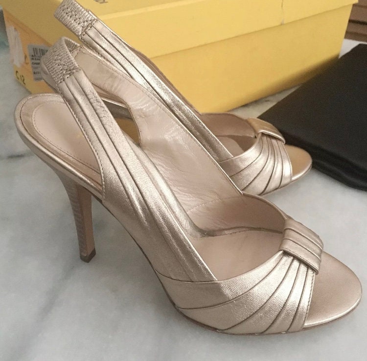 Dior Glorious Boots golden heels Size 36.5