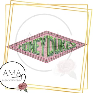 Candy Shop Logo embroidery design - Wizarding School for witches and wizards inspired Collection