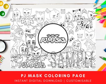 coloring mask etsy