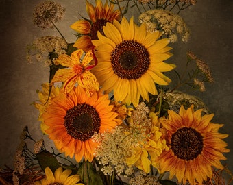 Still life Sunflowers