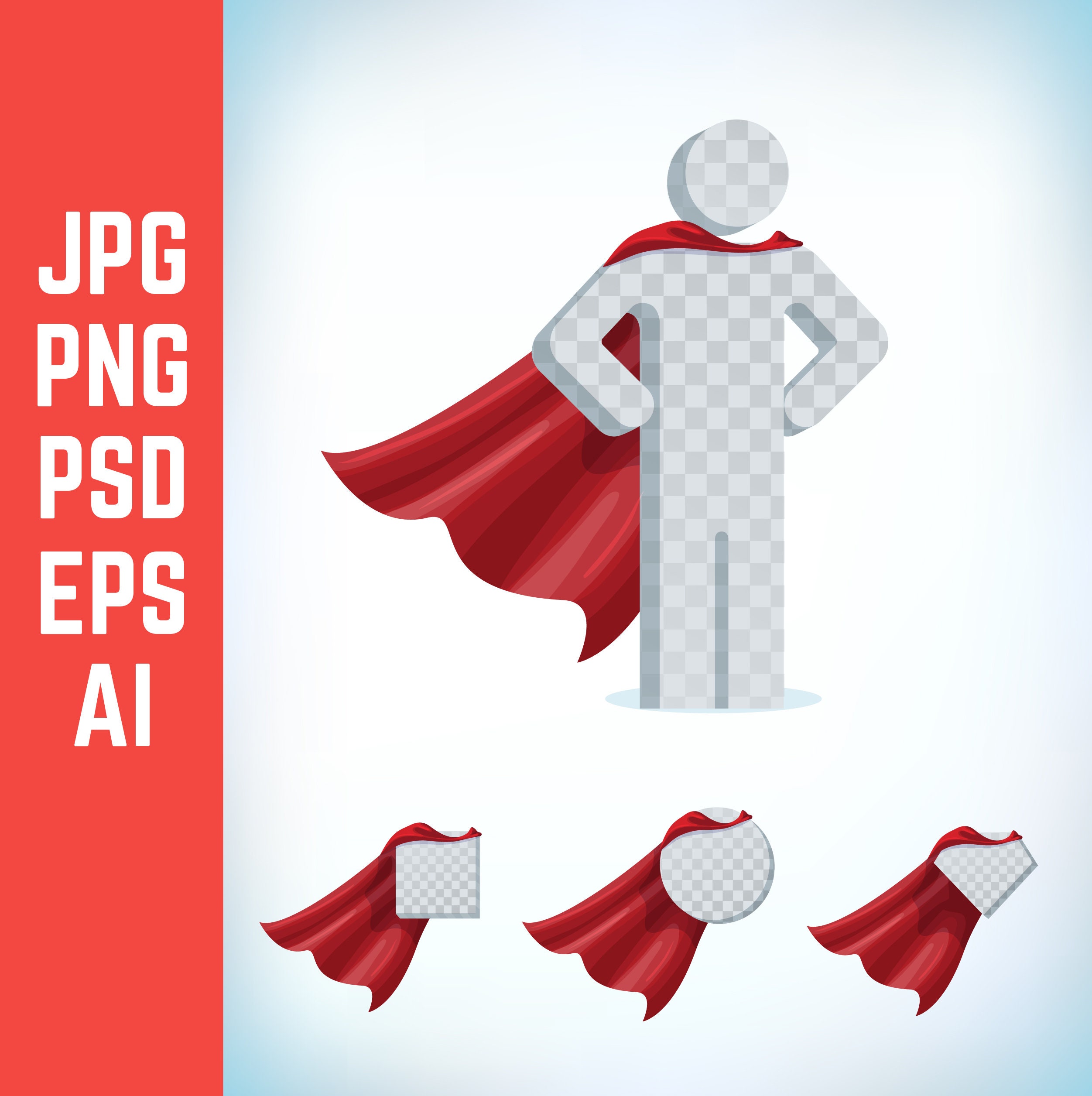 Superhero Red Cape Popular With Tutorial Do It Yourself Digital